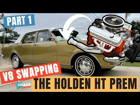 V8 Swapping a HT Holden