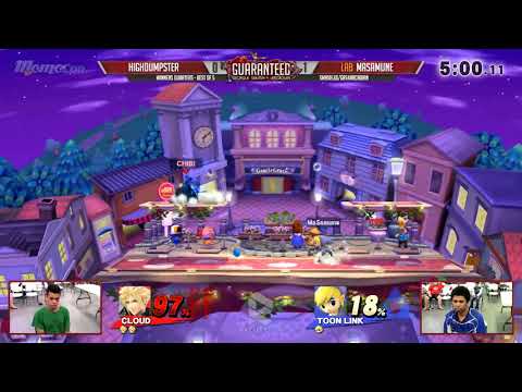 GA Smash 4 Arcadian - NIMBUS | HighDumpster vs LAB | Masamune - Winners Quarters