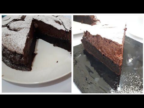 كيك الشوكولا/ بطبقتين قنبلة فالذوق و جد سهلة/كيك الشوكولا و مورانغ