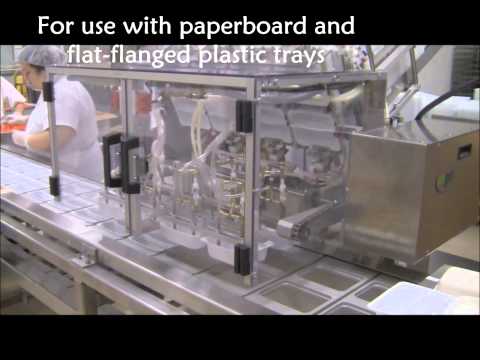 Oliver 54-1000 Trayveyor Lidder – Color Touch Screen, 500 in/min Sealing, 10" Roll Width, Aluminum/Stainless 2 image