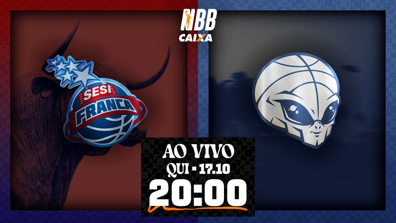Sesi Franca X CAIXA/Brasília Basquete | NBB CAIXA 2024/25 | 17/10/2024 | Ao vivo e com imagens - 20h