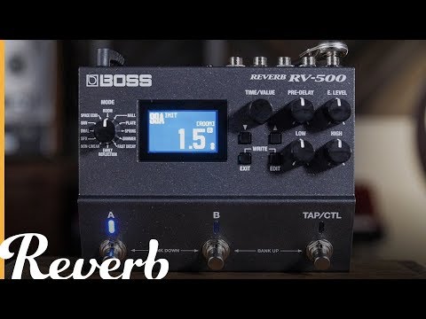 Boss RV-500 Pedal Electric Guitar Reverb Multi Effects Pedal w 12 Reverb Modes image 12