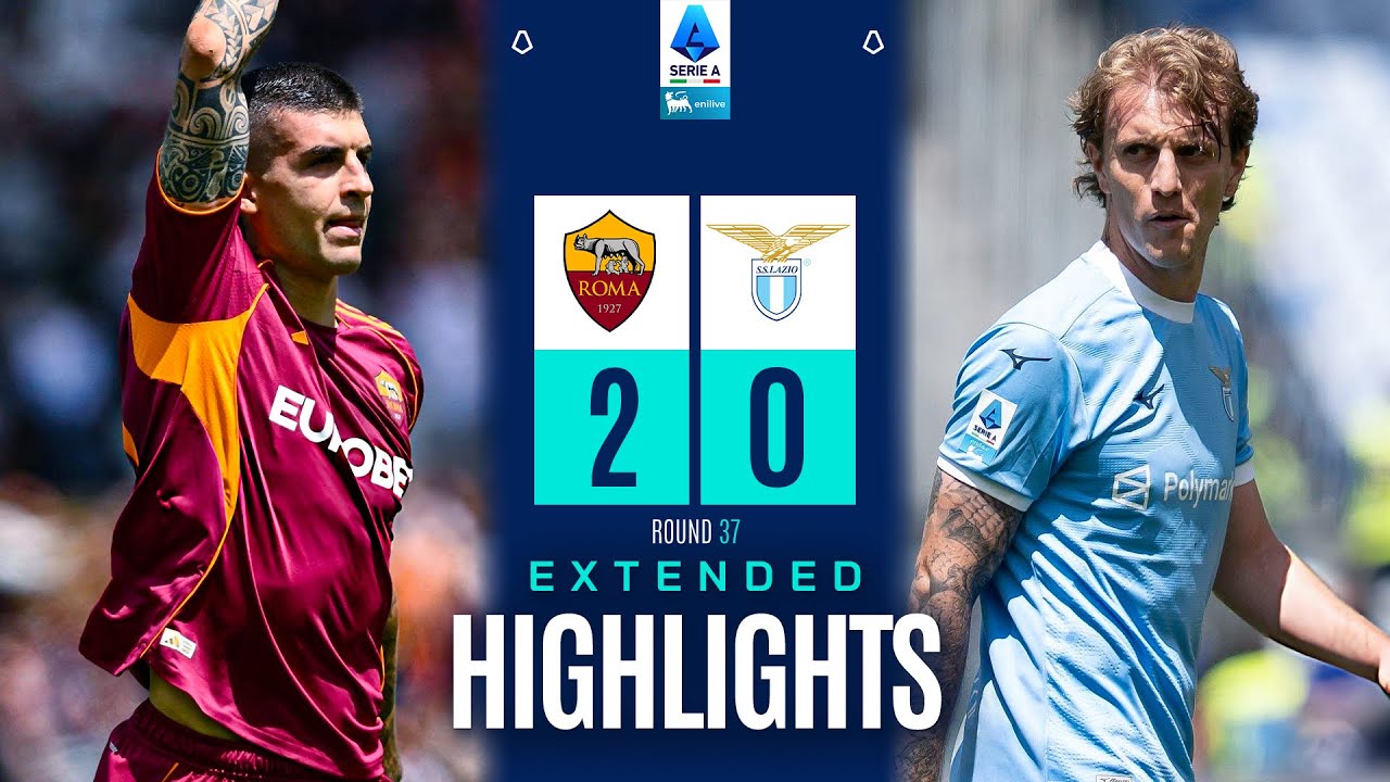 MAXI SINTESI ROMA-LAZIO 2-0 | EXTENDED HIGHLIGHTS | SERIE A ENILIVE 2025/26