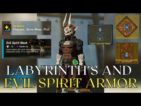 Where to Get Evil Spirit Armor and Labyrinth Quests in Tears of the Kingdom