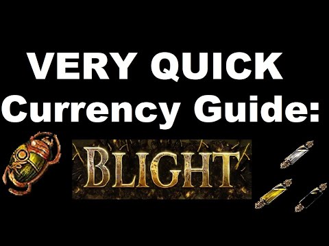 Path of Exile CURRENCY Guide: Blight [3.14 Updated]