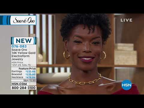 Soave Oro 14K Gold Electroform Polished   Textured Oval ...