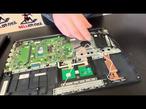 Complete teardown: Asus VivoBook F1502ZA laptop. Replace or upgrade RAM storage and more. DIY repair