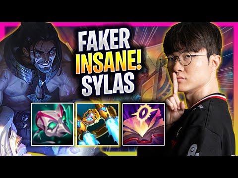 FAKER IS INSANE WITH SYLAS! - T1 Faker Plays Sylas MID vs Galio! | Season 2025