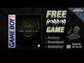 A Hidden Gem Awesome And FREE GameBoy Horror Game DEADEUS Review Download Gameplay