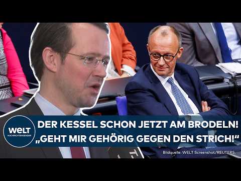 ABSTIMMUNG IM BUNDESTAG: Wiese teilt gegen Merz' Migrationspläne aus "Das geht mir gegen den Strich"