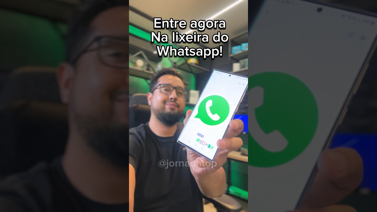 Lixeira secreta do whatsapp no celular