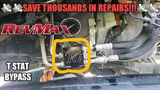 SAVE YOUR 68RFE!!  || REVMAX 68RFE THERMOSTAT BYPASS INSTALL
