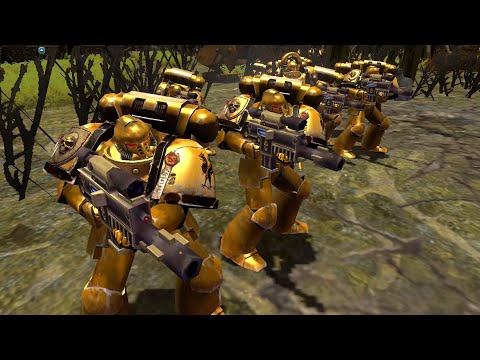 Astartes Mod 2021: Pizza Makers vs Da Mushroomz - Warhammer 40K: Dawn Of War 2: Retribution