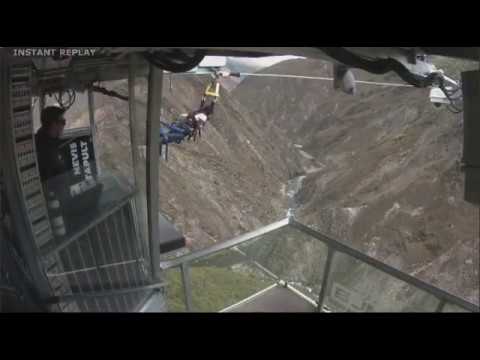 World's Biggest Human Catapult - Nevis Catapult (Queenstown, New Zealand) AJ Hackett