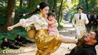 Experte martiale bat les méchants, sauve une petite fille. Choc: le père PDG l'épouse sur-le-champ!