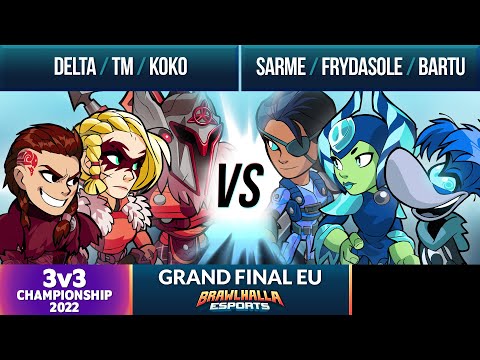 Delta, TM, & Koko vs Sarme, Frydasole, & Bartu - Grand Final - 3v3 Championship 2022 - EU