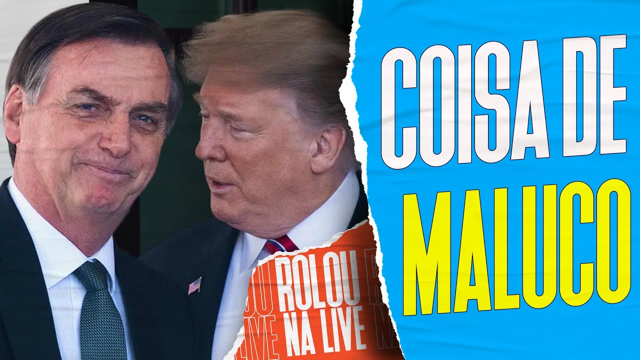 PATRIOTÁRIOS AFIRMAM QUE TRUMP VEM AO BRASIL SÓ PARA VISITAR BOLSONARO | Galãs Feios