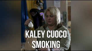 Kaley Cuoco Smoking