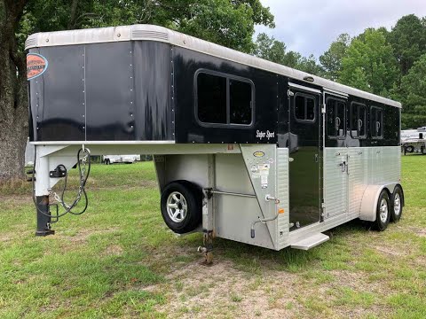2019 Sundowner 3 Horse Super Sport Slant GN  Inspected-Financing-Delivery options