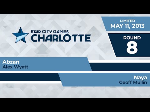 SCGCHAR: Round 8 - Alex Wyatt vs Geoff Mullin | Limited