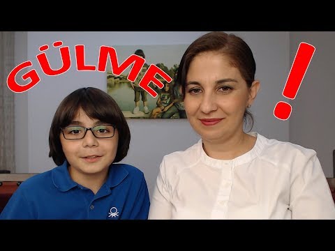 ANNEM İLE CEZALI GÜLMEME CHALLENGE!