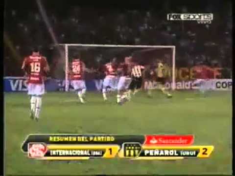 Libertadores 4/5/2011 PEÑAROL 2 - INTERNACIONAL DO PORTO ALEGRE 1 (relatos en castellano)
