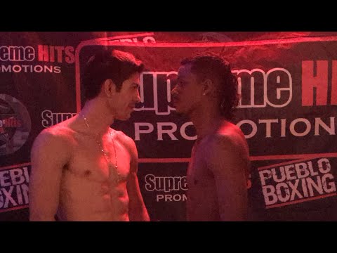 The official weigh-in