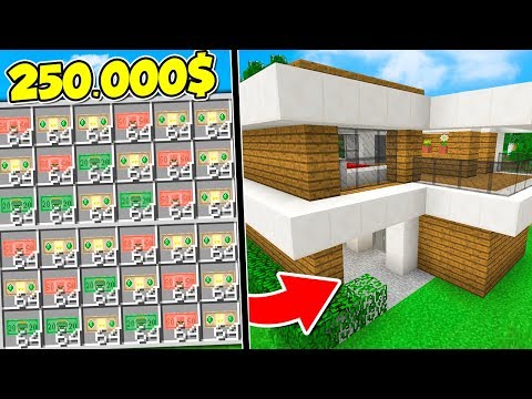 Minecraft ITA - COSTRUIAMO UNA CASA DA 250.000$!!