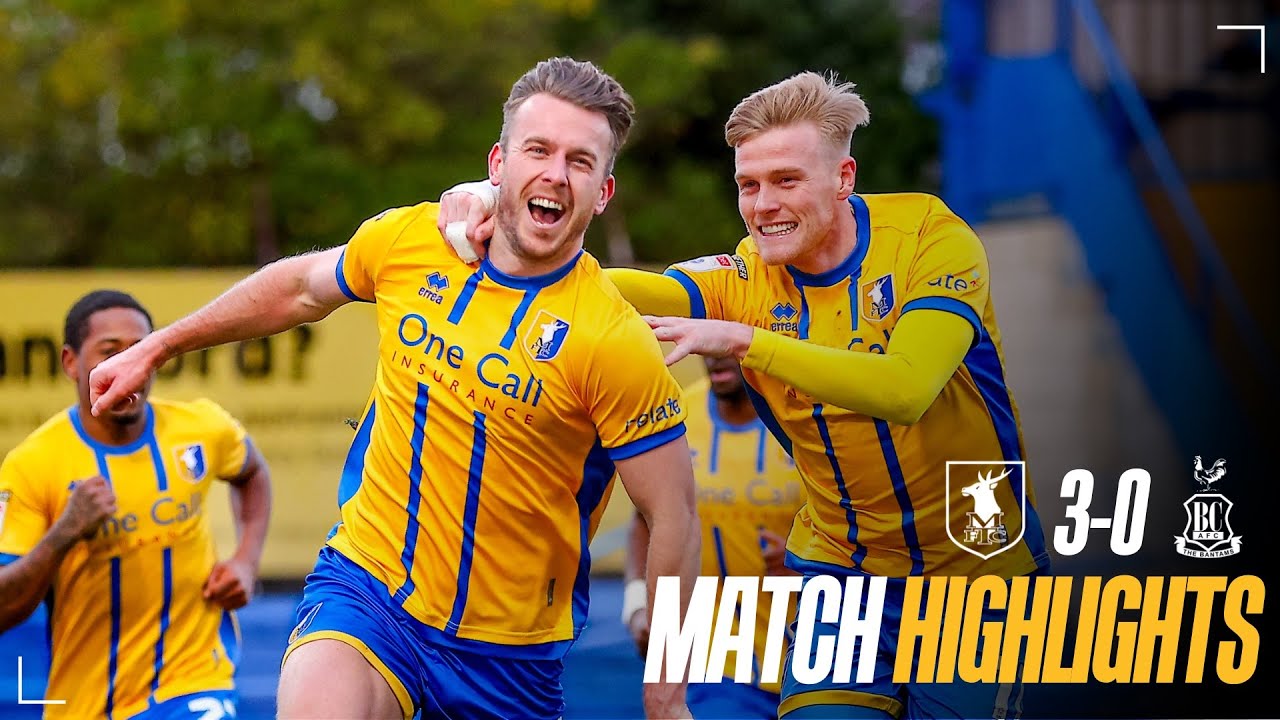 Mansfield vs Bradford City Match Summary Season 2025/2026