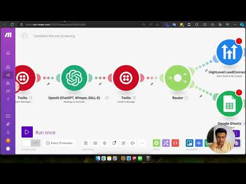 Twilio Automation Demo — GrowwStacks