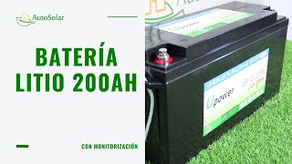 Batería Litio 12V 100Ah Upower Ecoline 