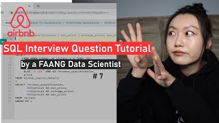 Data Science SQL Interview Question Walkthrough (real interview style) | SQL Sundays #7