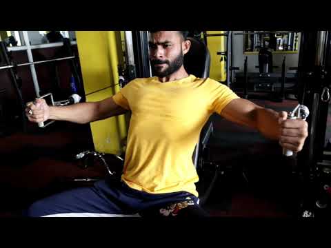 Monday chest workout functional trainer only cable workout