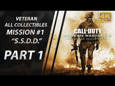 COD: Modern Warfare 2 Remastered | Veteran/All Collectibles | Part 1 "S.S.D.D."
