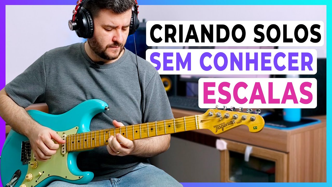 Como criar solo sem conhecer escalas - Guitarra Worship 🔥🎸 | Parte 1