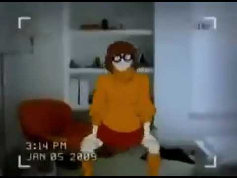 Velma from Scooby-Doo dancing solo