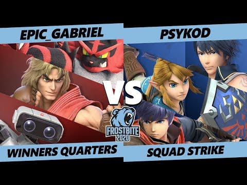 Frostbite 2020 SSBU Winners Quarters - Epic_Gabriel Vs. SWG | PsyKoD - Smash Ultimate Squad Strike