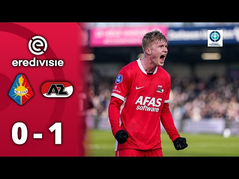 Jansen-Treffer reicht! Alkmaar siegt beim Aufsteiger | Telstar - AZ Alkmaar