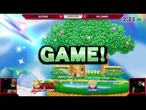 VS Arcadian 4 - Losers Qtrs - Glitched (ZSS) vs. Diabeo (Cloud) - Smash 4