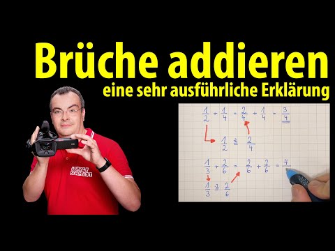 Adding fractions – a detailed explanation – step by step |  Lehrerschmidt