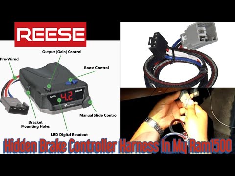REESE TOWPOWER BRAKE CONTROLLER for my 2016 Ram 1500 Sport Part 1