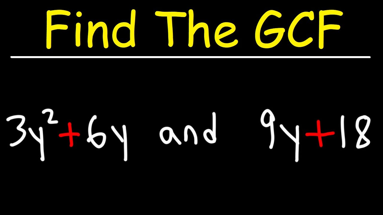 How to Find the Greatest Common Factor of Two Polynomials - GED Math
