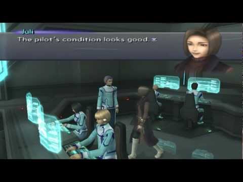 Xenosaga III HD Cutscene 046 - Juli Monitors (CAT Testing Ground) - ENGLISH