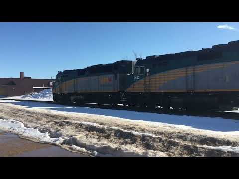 VIA Rail Train No. 692 arriving 3/19/22