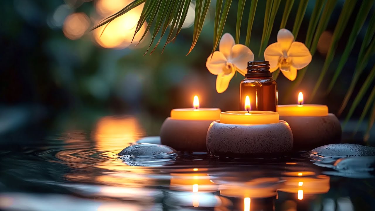 Healing Insomnia 😴 Sleeping Music, Water Sounds, Stress Relief, Relaxing Music