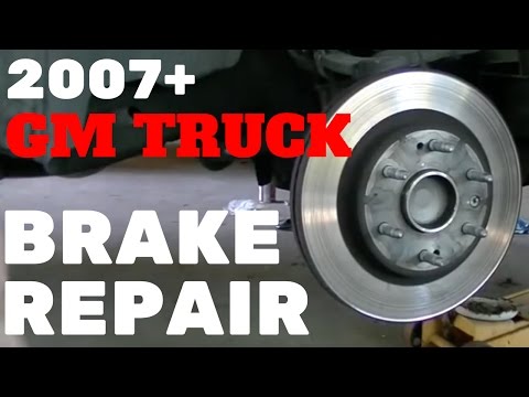 2007-13 GM TRUCK FRONT BRAKE REPAIR | Silverado Tahoe Sierra Suburban Yukon