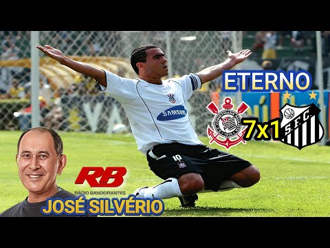 Corinthians 7 x 1 Santos Commentary by José Silvério Brazilian Championship 2005