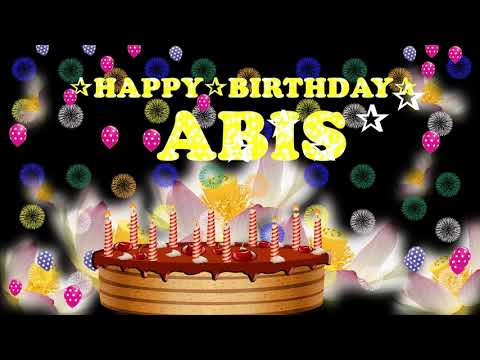 ABIS HAPPY BIRTHDAY TO YOU