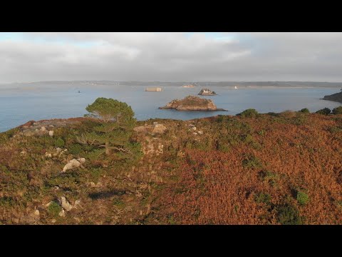 Carantec Brittany France (4K Aerial views)