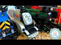 Huge LEGO Train Track Build and Train Crashes!